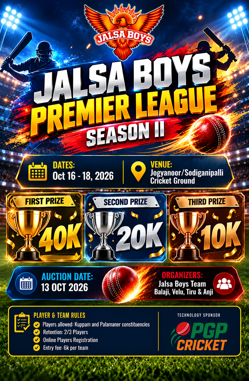 Jalsa Boys Premier League, Season II